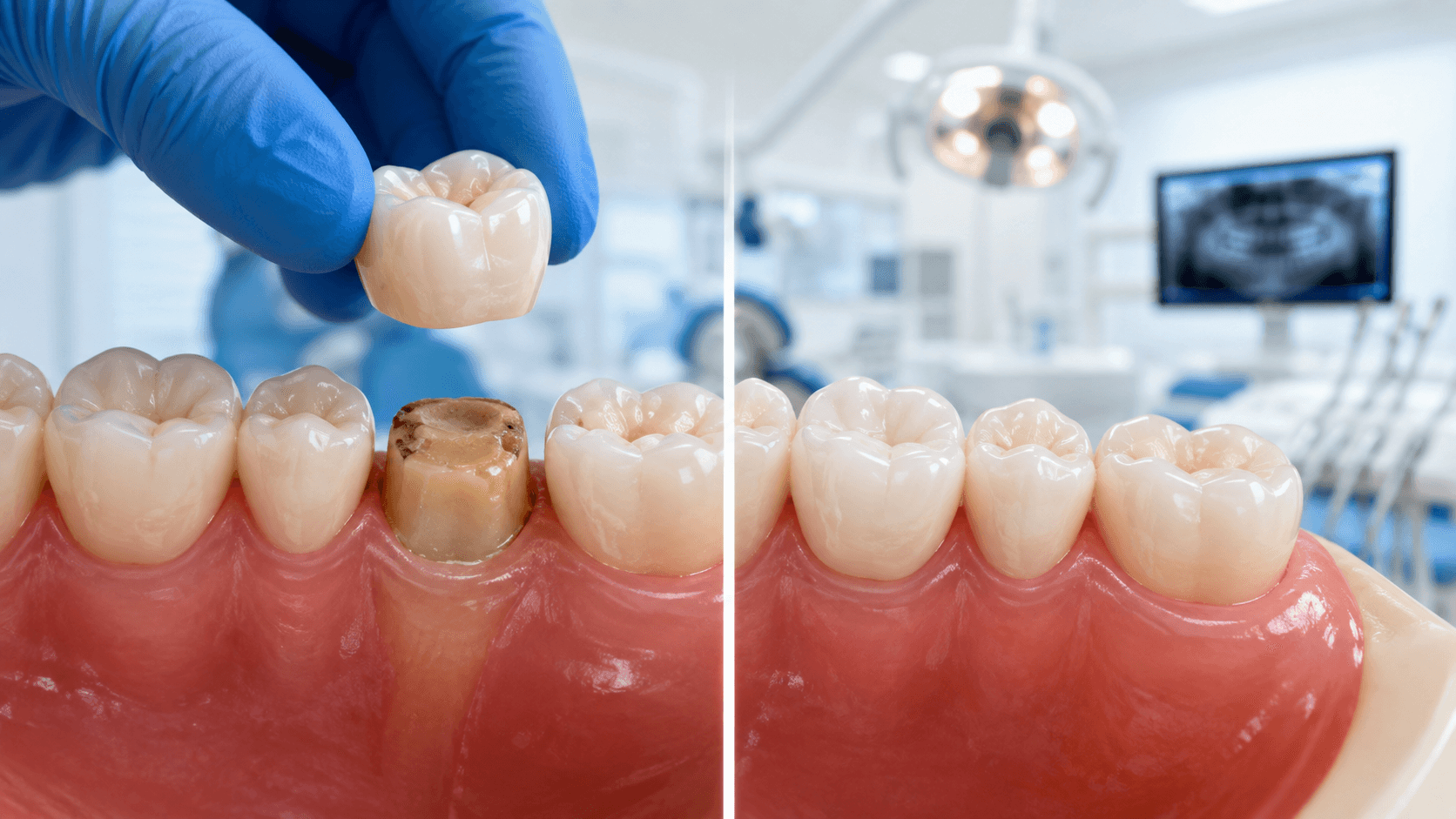 Dental Crowns in A.S. Rao Nagar: When Do You Need a Tooth Crown?