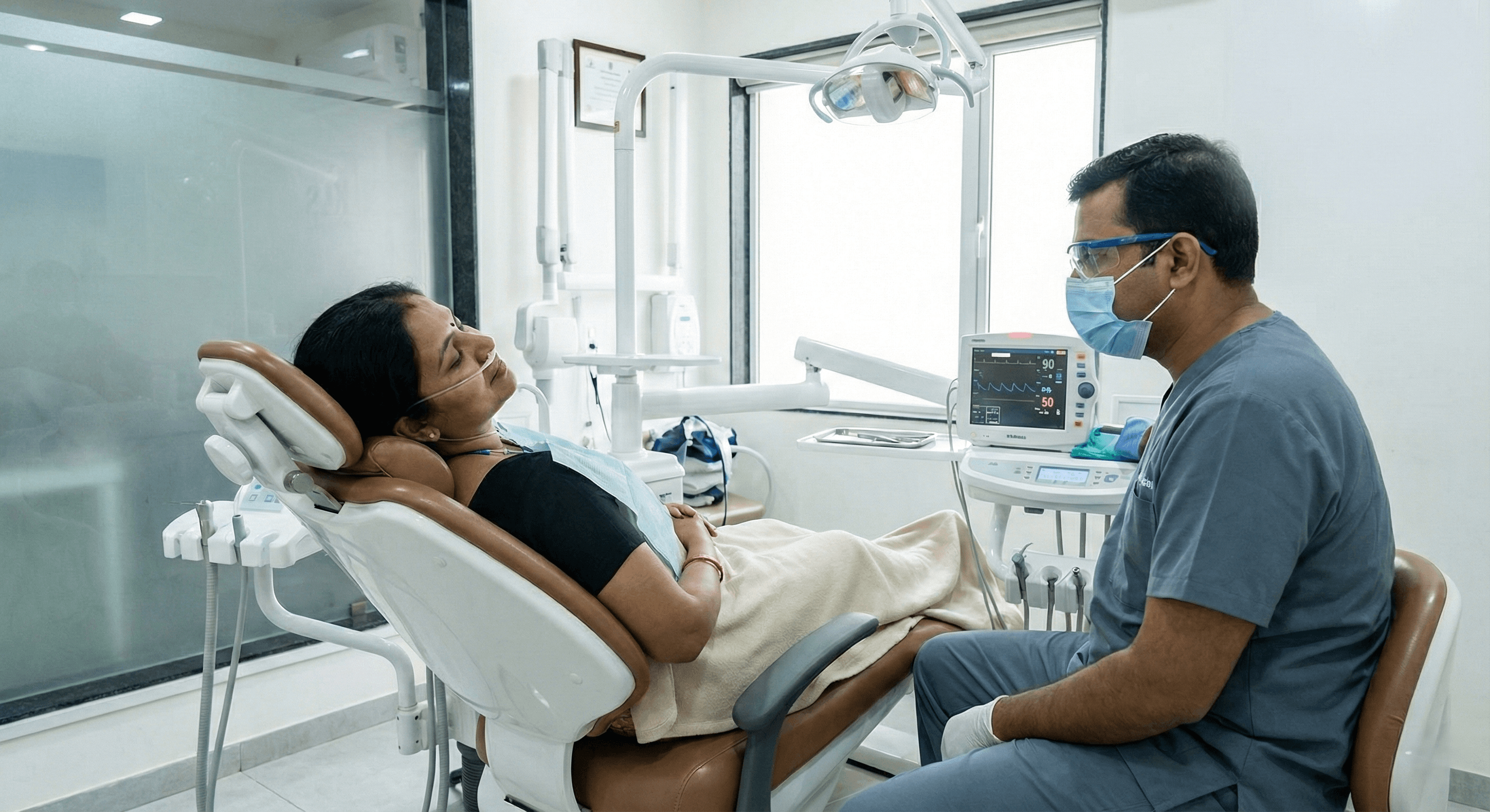 Sedation Dentistry: How We Keep You Comfortable at KJS Dental Hospital